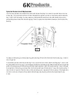 Предварительный просмотр 7 страницы 6K Products DH0605 Operation And Parts Manual