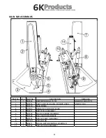 Предварительный просмотр 11 страницы 6K Products DH0605 Operation And Parts Manual