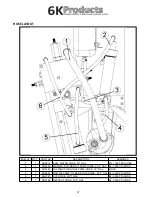 Предварительный просмотр 17 страницы 6K Products DH0605 Operation And Parts Manual