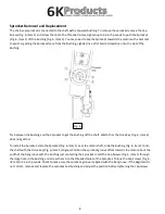 Preview for 8 page of 6K Products DH0614 Operation And Parts Manual