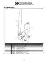 Предварительный просмотр 11 страницы 6K Products DH0628 Operation And Parts Manual