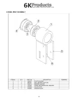 Preview for 11 page of 6K Products DH0656 21G36 Operation And Parts Manual