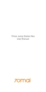 70mai Jump Starter User Manual preview