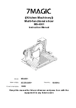 Предварительный просмотр 12 страницы 7MAGIC MS-4001 Instruction Manual