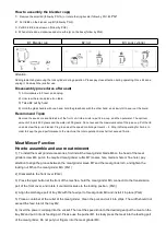 Предварительный просмотр 22 страницы 7MAGIC SM-1511BM Instruction Manual