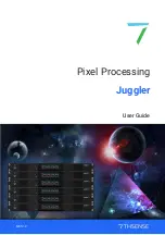 7th Sense Pixel Processing Juggler User Manual preview