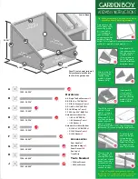 Предварительный просмотр 3 страницы 80/20 Xtreme DIY Garden Box Quick Start Manual