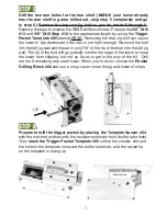 Предварительный просмотр 8 страницы 80% Arms AR-15 Easy Jig Manual