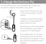 Preview for 3 page of 808 Audio EARCANZ FLY Quick Start Manual