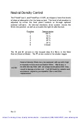 Preview for 14 page of 89 North PhotoFluor II Operating Manual