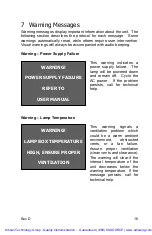 Preview for 17 page of 89 North PhotoFluor II Operating Manual