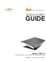 8e6 Technologies 5K02-62 Quick Start Manual preview