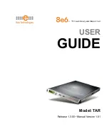 Preview for 1 page of 8e6 Technologies TAR User Manual