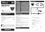 Preview for 2 page of 8level AHD-I720-362-1 Quick Installation And Operation Manual