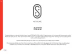 Preview for 2 page of 8STREME 5222 Series Manual