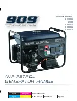 Предварительный просмотр 1 страницы 909 A2300 Instruction Manual