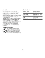 Preview for 3 page of 909 HT8750-AUOXY Instruction Manual