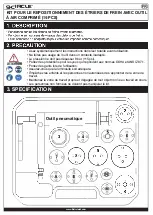 Preview for 8 page of 9circle 9CL-30500 Instruction Manual