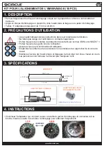 Предварительный просмотр 5 страницы 9circle 9CL-40590 Instruction Manual