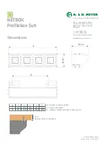 Preview for 2 page of A. & H. Meyer NETBOX Profilebox Sub Installation Manual