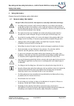 Preview for 6 page of A.B.S. Flexilo ECO Assembly-, Operating-, And Filling Instructions