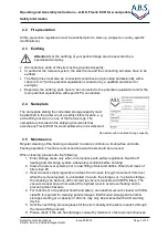 Preview for 7 page of A.B.S. Flexilo ECO Assembly-, Operating-, And Filling Instructions