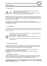 Preview for 9 page of A.B.S. Flexilo ECO Assembly-, Operating-, And Filling Instructions