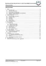 Preview for 2 page of A.B.S. Flexilo MINI Assembly-, Operating-, And Filling Instructions