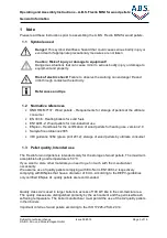 Preview for 3 page of A.B.S. Flexilo MINI Assembly-, Operating-, And Filling Instructions