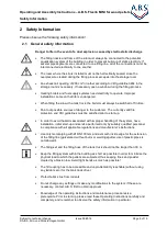 Preview for 6 page of A.B.S. Flexilo MINI Assembly-, Operating-, And Filling Instructions