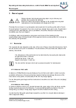 Preview for 9 page of A.B.S. Flexilo MINI Assembly-, Operating-, And Filling Instructions