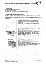 Preview for 17 page of A.B.S. Flexilo MINI Assembly-, Operating-, And Filling Instructions