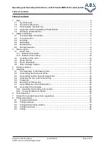 Preview for 2 page of A.B.S. Flexilo MODUL Assembly-, Operating-, And Filling Instructions