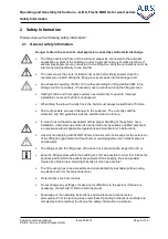 Preview for 6 page of A.B.S. Flexilo MODUL Assembly-, Operating-, And Filling Instructions