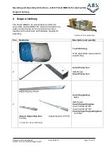 Preview for 12 page of A.B.S. Flexilo MODUL Assembly-, Operating-, And Filling Instructions