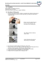 Preview for 23 page of A.B.S. Flexilo MODUL Assembly-, Operating-, And Filling Instructions