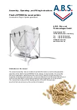 A.B.S. Flexilo SPRING Assembly-, Operating-, And Filling Instructions preview