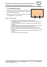 Предварительный просмотр 30 страницы A.B.S. Flexilo SPRING Assembly-, Operating-, And Filling Instructions