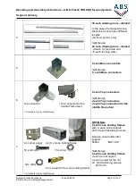 Preview for 13 page of A.B.S. Flexilo TROUGH Assembly-, Operating-, And Filling Instructions