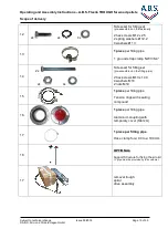 Preview for 15 page of A.B.S. Flexilo TROUGH Assembly-, Operating-, And Filling Instructions