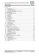 Preview for 2 page of A.B.S. Flexilo Assembly-, Operating-, And Filling Instructions