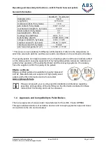 Preview for 4 page of A.B.S. Flexilo Assembly-, Operating-, And Filling Instructions