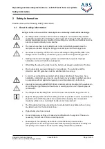 Preview for 6 page of A.B.S. Flexilo Assembly-, Operating-, And Filling Instructions