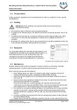 Предварительный просмотр 7 страницы A.B.S. Flexilo Assembly-, Operating-, And Filling Instructions