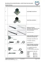 Preview for 13 page of A.B.S. Flexilo Assembly-, Operating-, And Filling Instructions