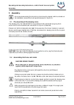 Preview for 16 page of A.B.S. Flexilo Assembly-, Operating-, And Filling Instructions