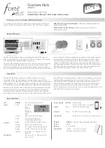 Предварительный просмотр 1 страницы A-BUS Forte ABX-88 Installation Manual