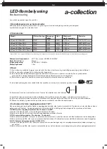 Предварительный просмотр 5 страницы A-Collection aFlood LED Slim 800 Instruction Manual