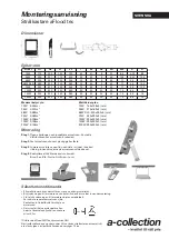 Preview for 2 page of A-Collection aFlood tec Mounting Instructions