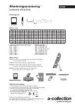 Preview for 3 page of A-Collection aFlood tec Mounting Instructions